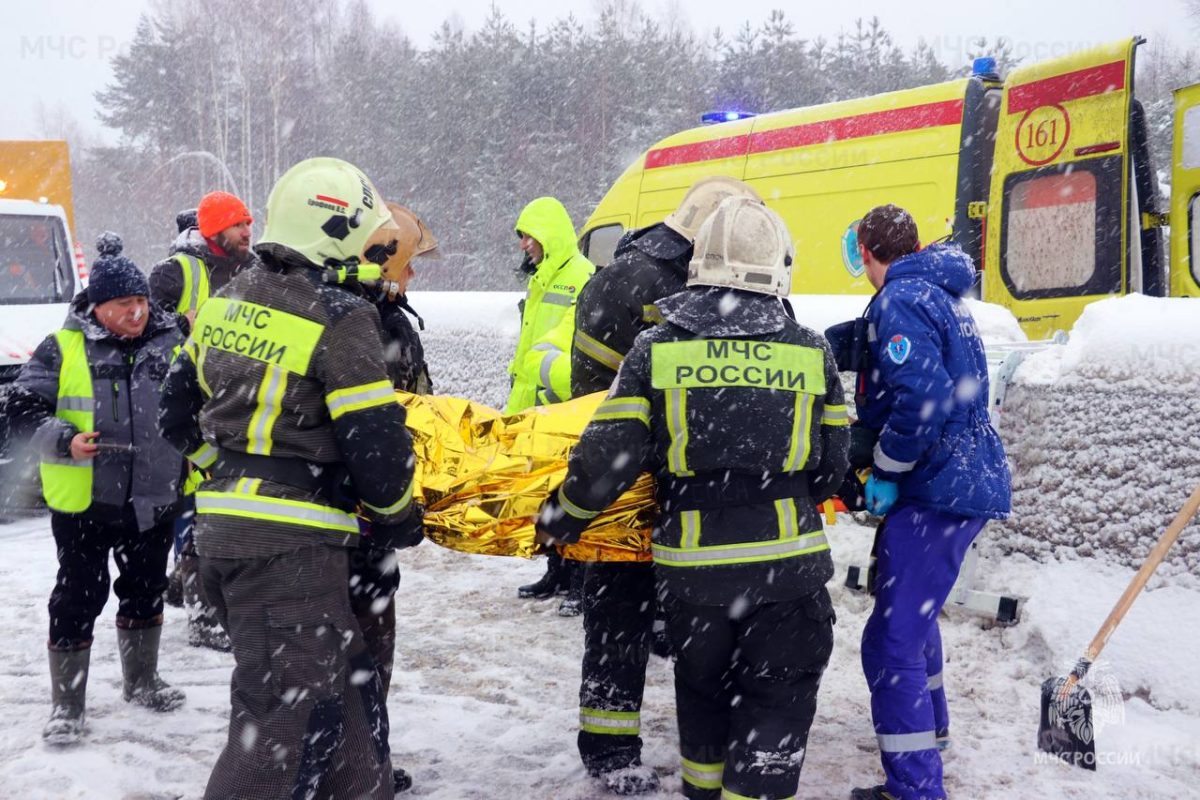Межведомственные учения по ликвидации ДТП прошли на обходе Твери