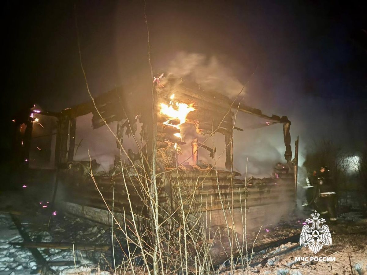 В Калининском районе Тверской области потушили пожар в жилом доме