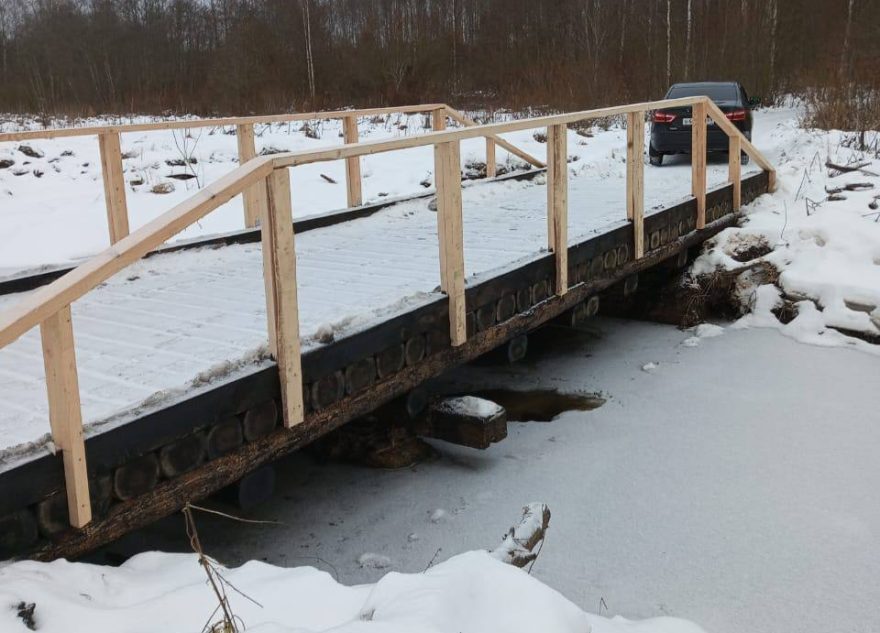 В Тверской области отремонтировали мост