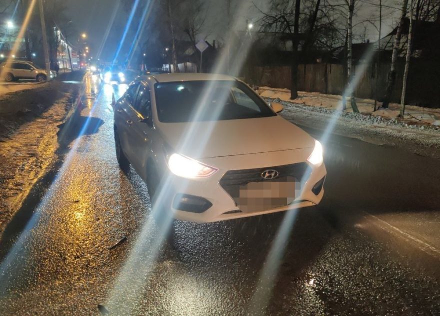 В Твери пенсионер на Хендае сбил другого пенсионера