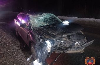 В Тверской области иномарка столкнулась с грузовиком В Тверской области иномарка столкнулась с грузовиком