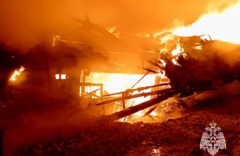 На пожаре в Тверской области погиб человек На пожаре в Тверской области погиб человек