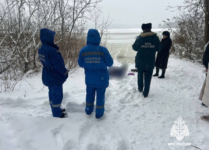 В Тверской области рыбак провалился под лёд
