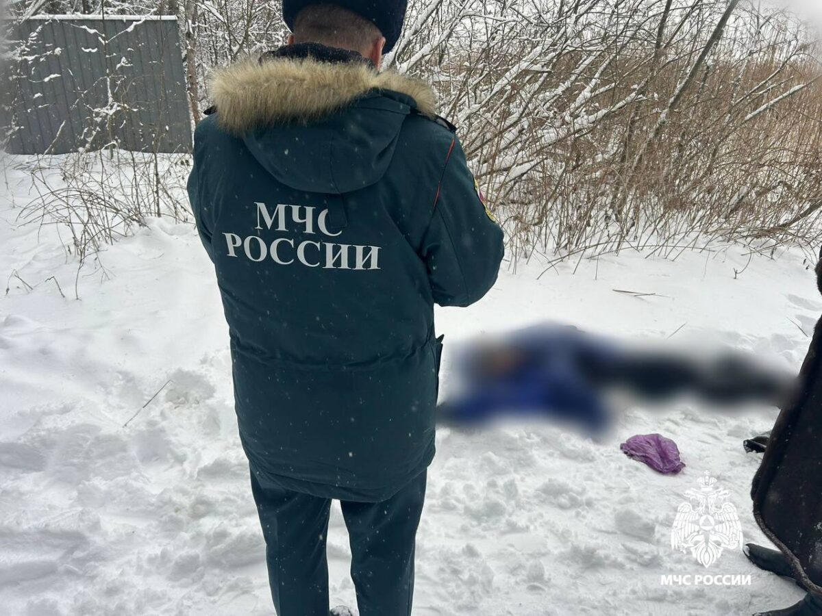 В Тверской области рыбак провалился под лёд