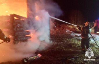 При пожаре в Тверской области погиб человек