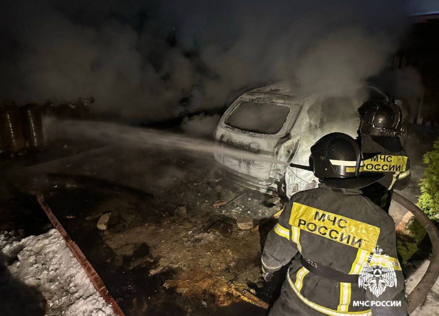 В Тверской области произошел пожар с "сюрпризом"