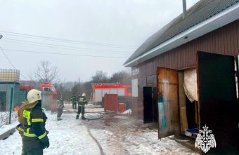 В Тверской области за полчаса потушили пожар в гараже В Тверской области за полчаса потушили пожар в гараже