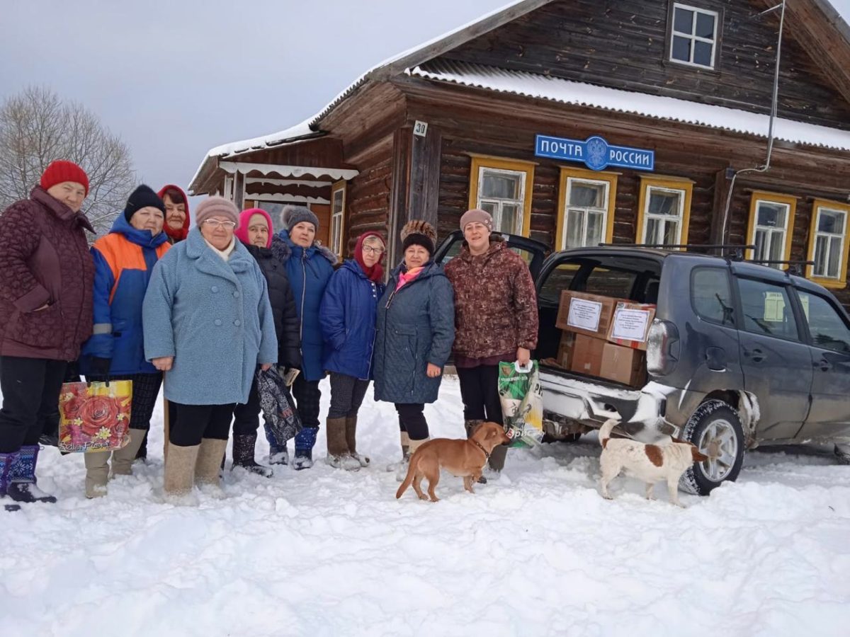 Жители Тверской области отправили в зону СВО новогодние подарки