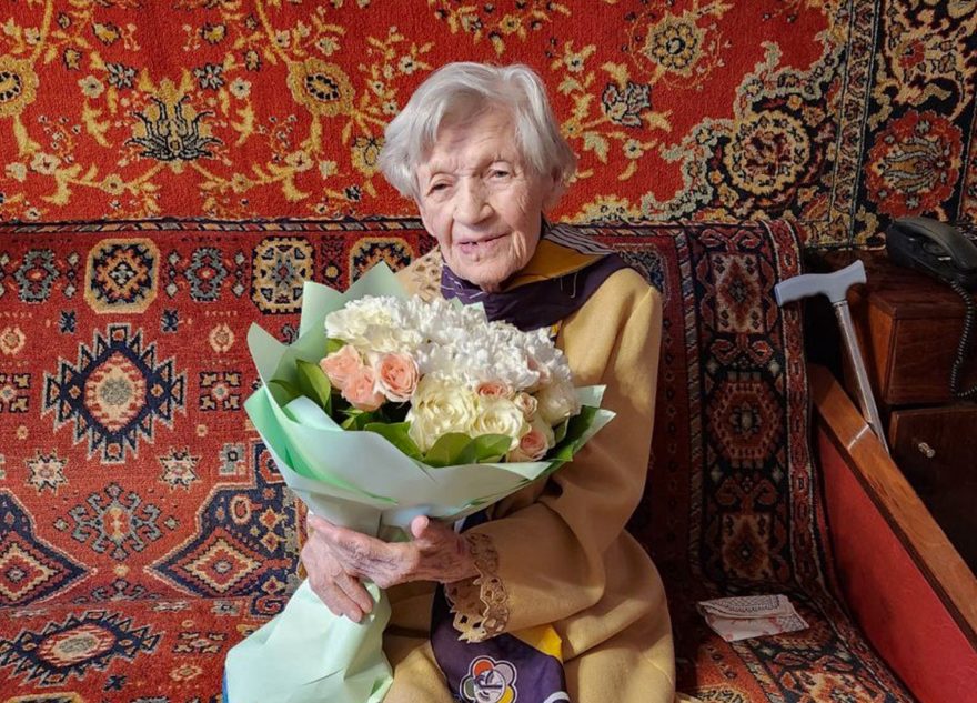 Труженице тыла Нине Нечаевой из Твери исполнился 101 год