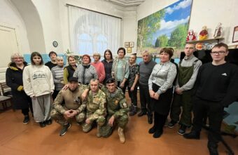 Бойцы СВО открыли мастерскую по плетению маскировочных сетей в Тверской области Бойцы СВО открыли мастерскую по плетению маскировочных сетей в Тверской области