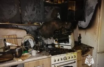 В Твери микроволновка стала причиной пожара