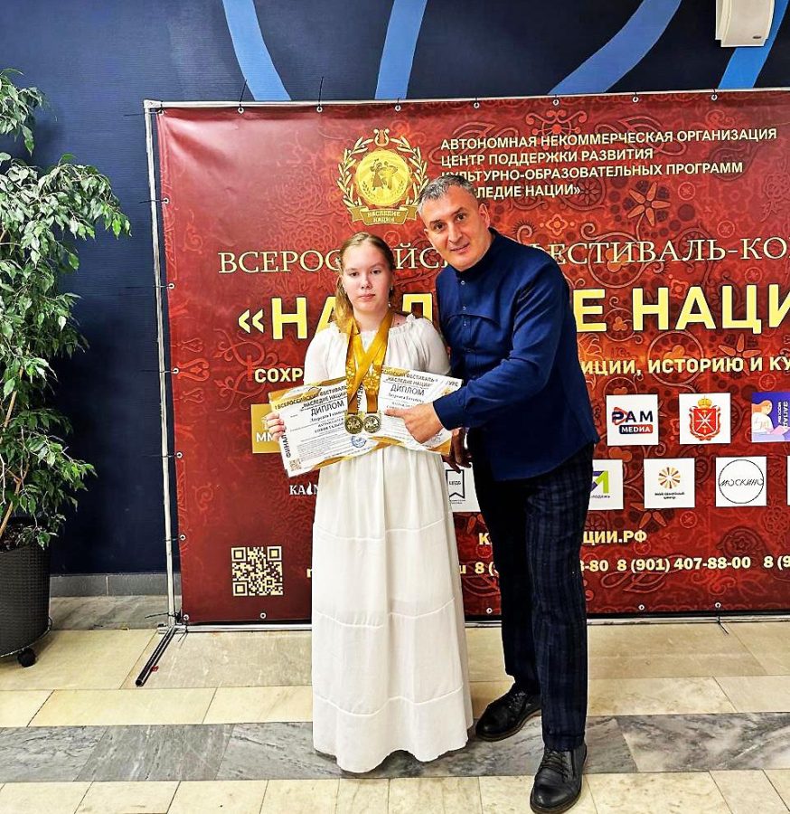 Юная вокалистка из Тверской области вошла в число победителей Всероссийского конкурса «Наследие Нации»