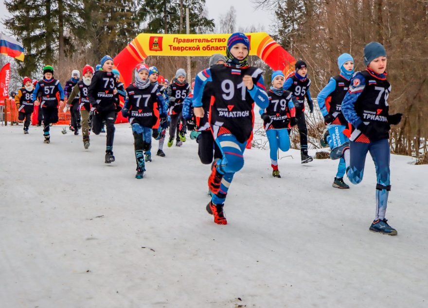 В Твери назвали имена чемпионов по зимнему триатлону
