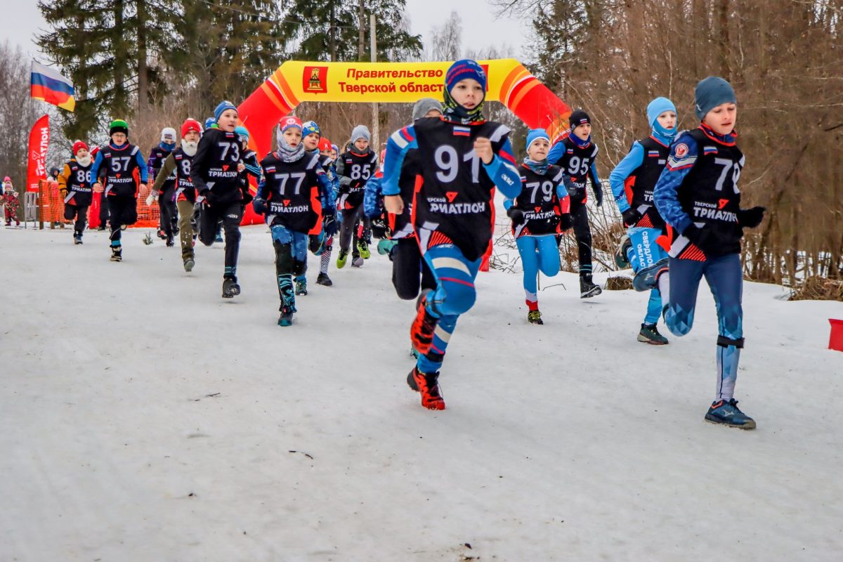 В Твери назвали имена чемпионов по зимнему триатлону