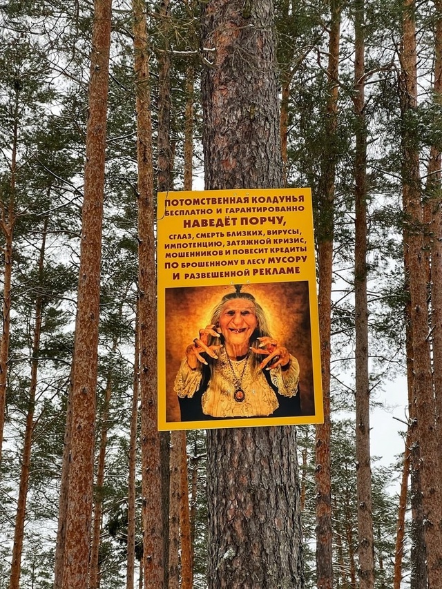 В Тверской области любителям мусорить угрожают порчей и кредитами В Тверской области любителям мусорить угрожают порчей и кредитами