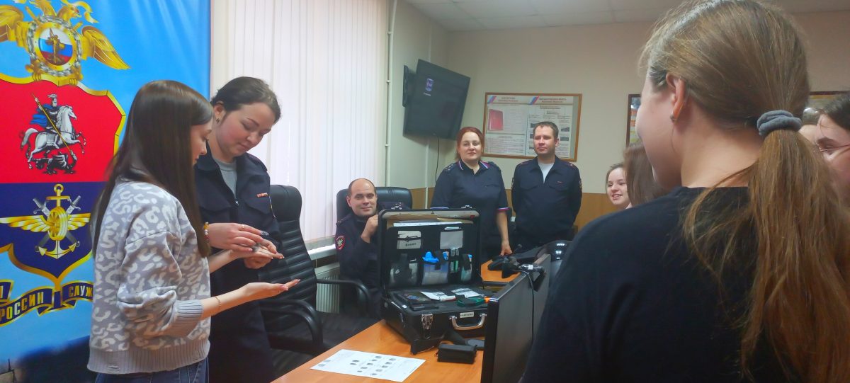 В Тверском линейном отделе МВД России на транспорте высадился «Студенческий десант»