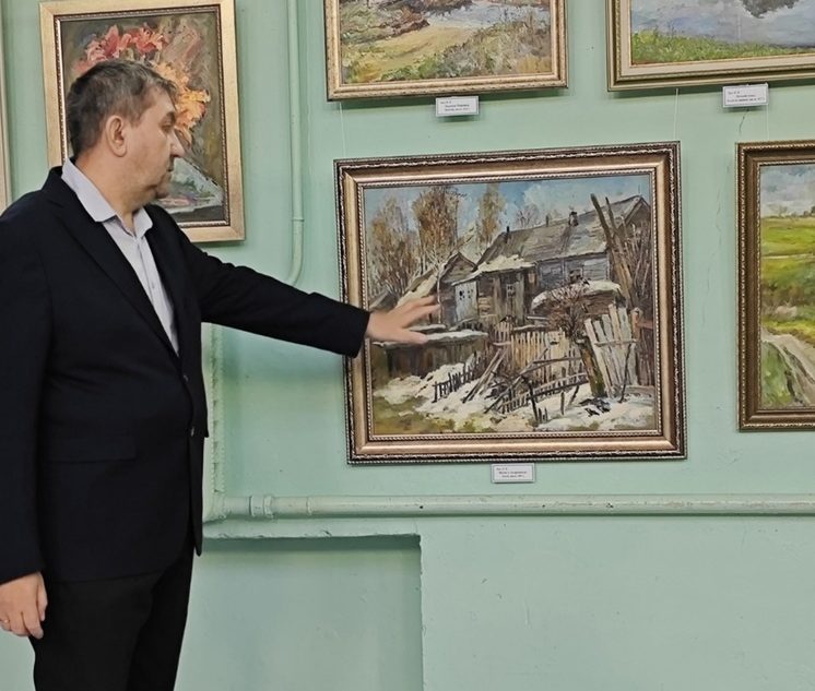 В андреапольском ДК стартовал первый в 2025 году выставочный проект