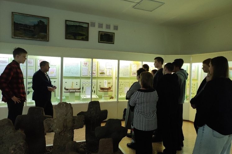 Андреапольские школьники в новогодние каникулы ходили в музей
