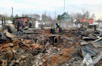 В Тверской области на месте сгоревшего дома нашли останки