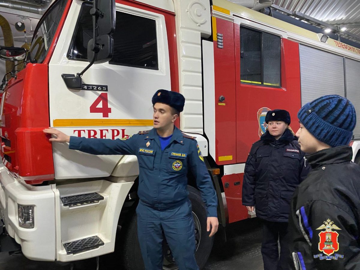 Тверские полицейские осуществили мечту подростка из Торжка