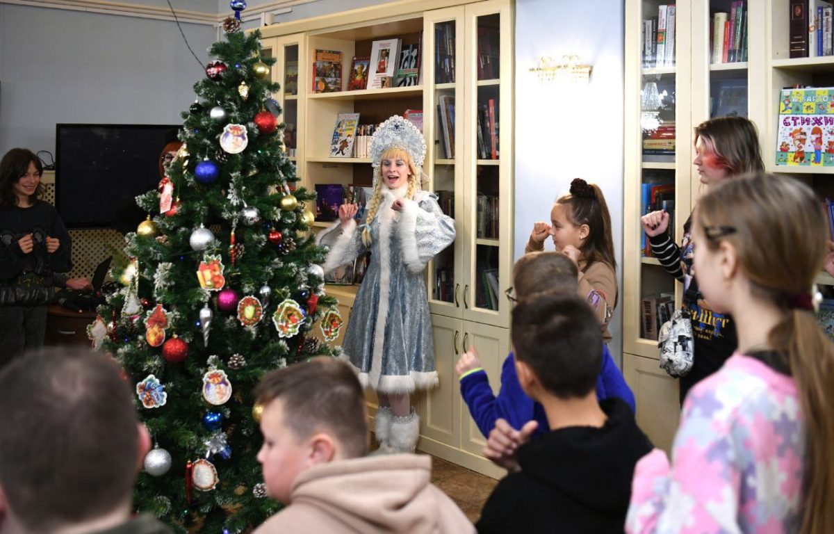 Дети из Луганской Народной Республики проводят новогодние каникулы в Твери