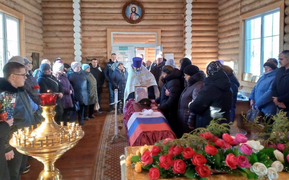 13 января в Тверской области простились с погибшим на СВО Геннадием Кочкиным