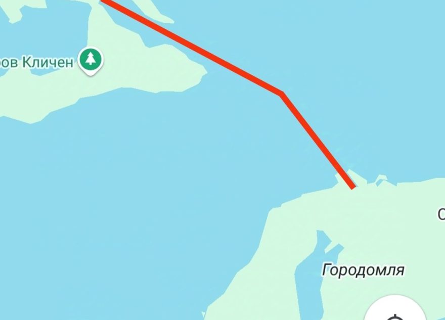 Между островами в Тверской области открыта ледовая переправа