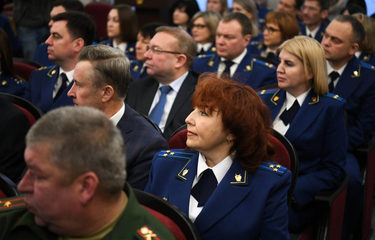 Губернатор Игорь Руденя принял участие в торжественном мероприятии, посвященном 303-летию прокуратуры России