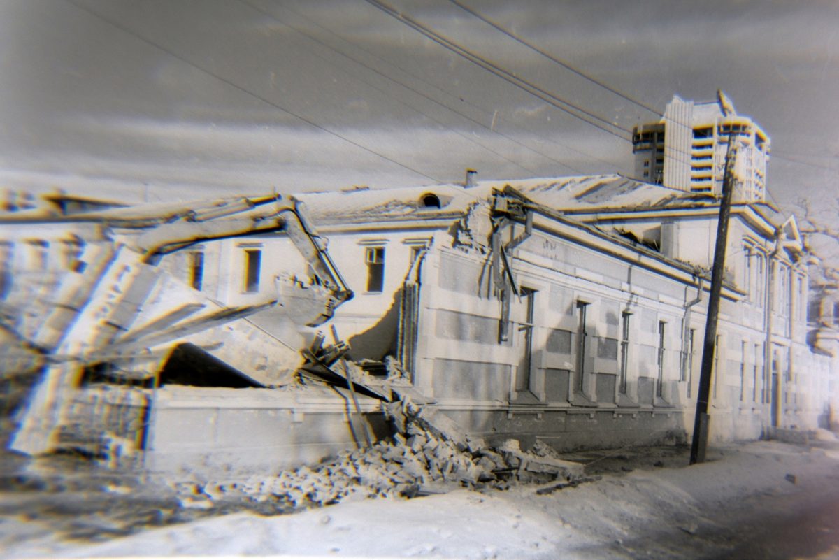 В Твери впервые опубликовали фотографии сноса больницы