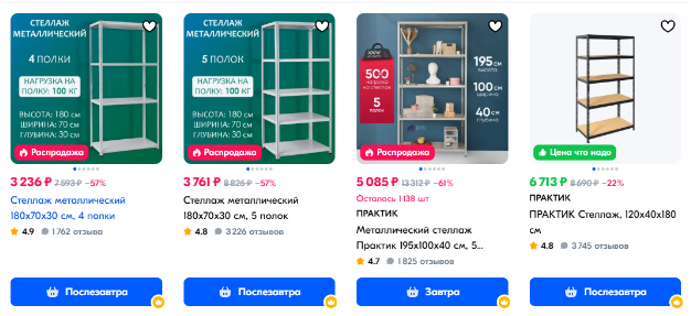 Металлический стеллаж: практичный выбор для организации хранения