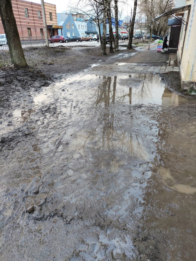 Жители Тверской области тонут в грязи