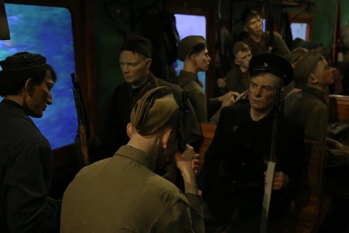 Ржев Тверской области первым в России встретил поезд Победы