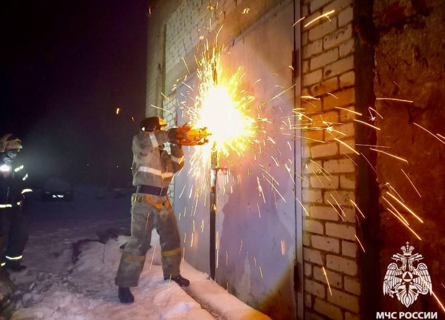 В Тверской области в гаражном кооперативе произошел пожар