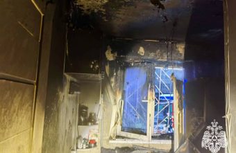 В Твери огнеборцы потушили пожар в квартире на Склизкова В Твери огнеборцы потушили пожар в квартире на Склизкова