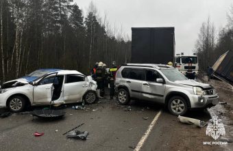 В Тверской области в массовом ДТП пострадал человек