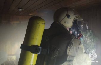 Вечером в Тверской области загорелась баня Вечером в Тверской области загорелась баня