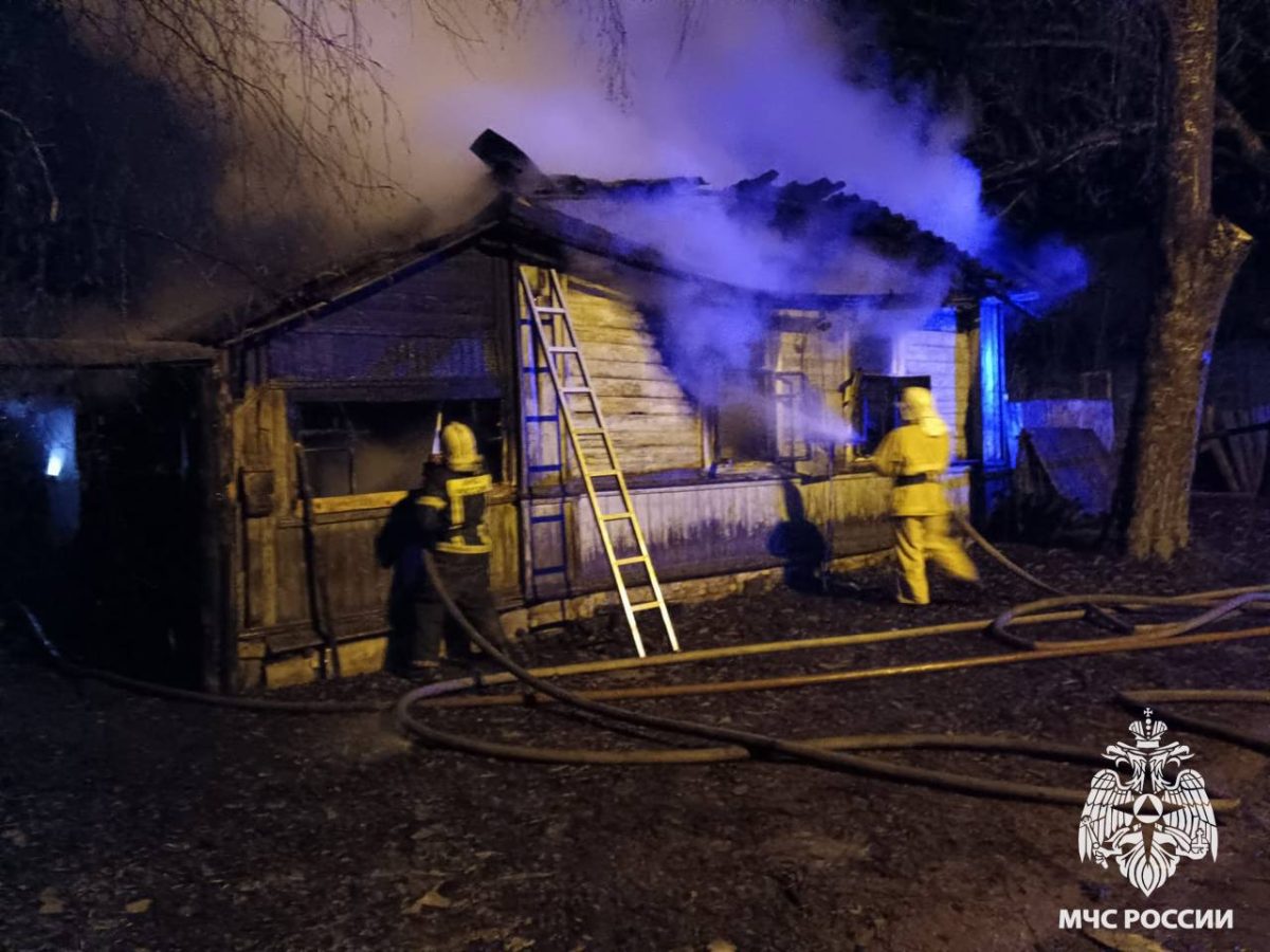 В Тверской области ликвидировали пожар в жилом доме