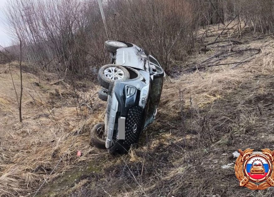 В Тверской области перевернулся "Чери"