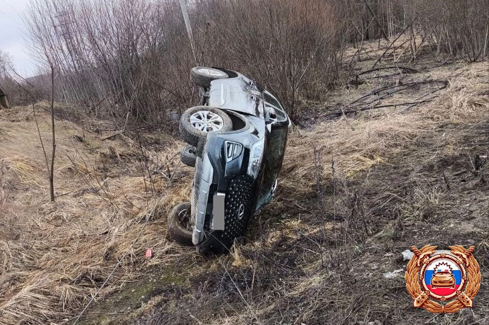 В Тверской области перевернулся "Чери"
