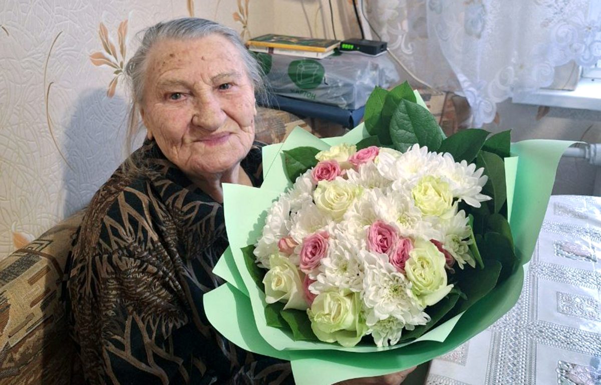 102 года исполнилось участнице Великой Отечественной войны Анне Поповой из Твери