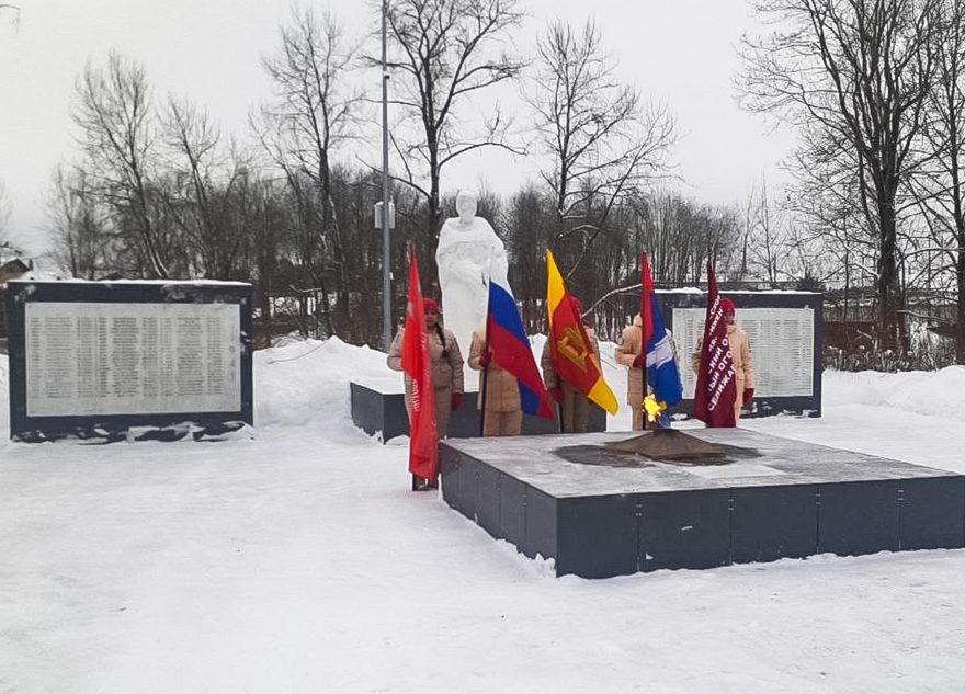 Жители Селижаровского округа отмечают 83-ю годовщину освобождения территории от немецко-фашистских захватчиков