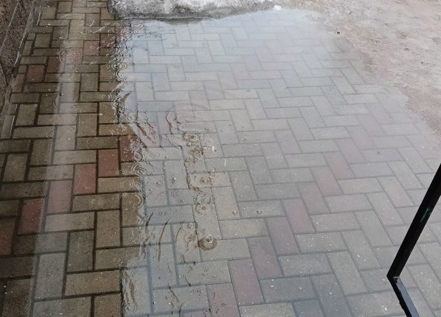 Жители Тверской области добираются вплавь до автобусной остановки Жители Тверской области добираются вплавь до автобусной остановки