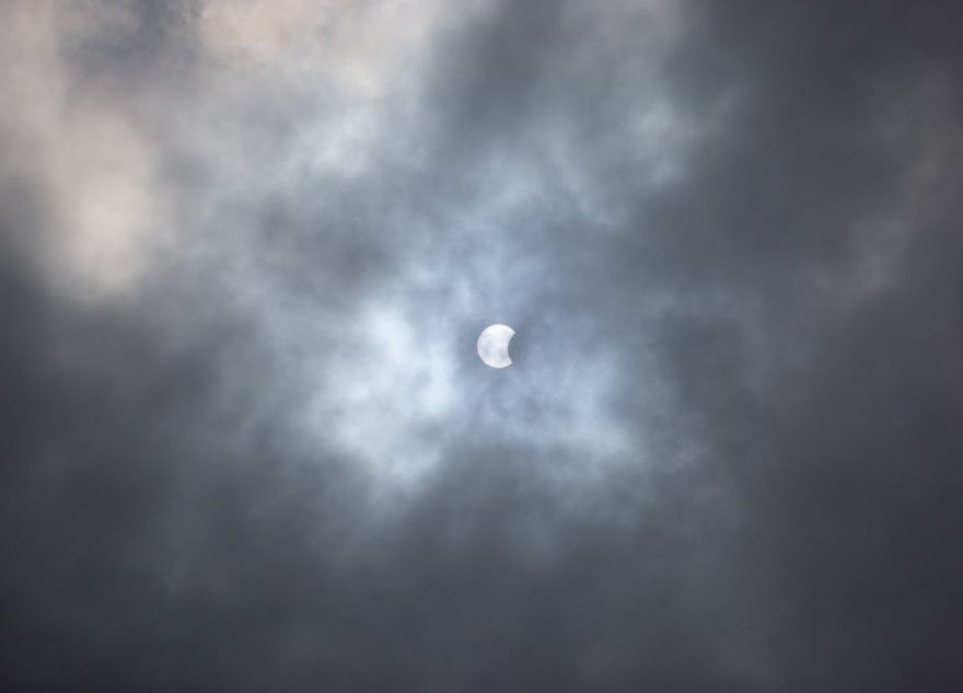 Жители европейской части России увидят солнечное затмение