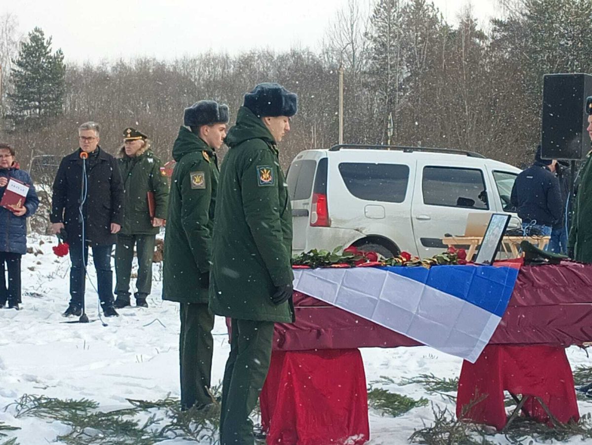 В Тверской области простились с сапером Александром Валдиным В Тверской области простились с сапером Александром Валдиным