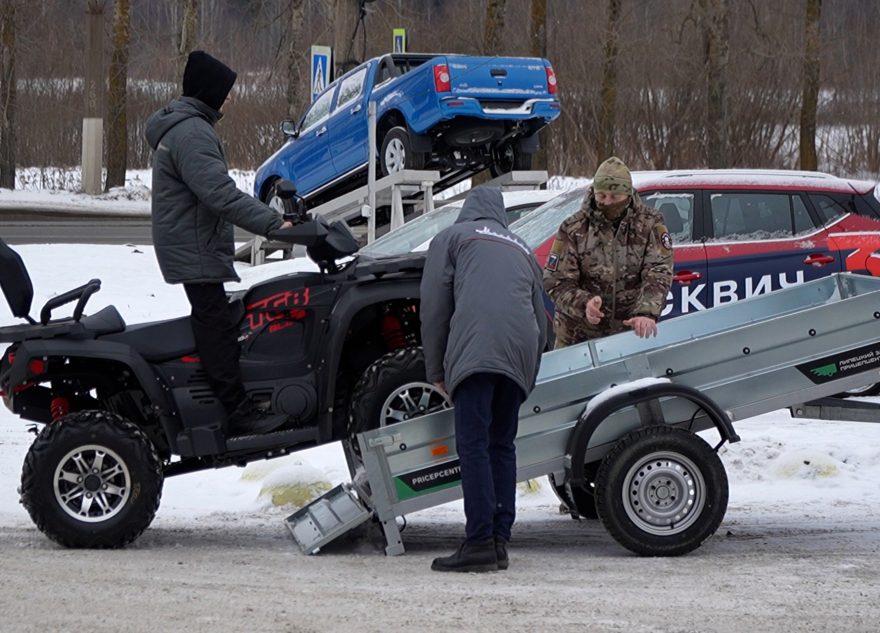 Квадроциклы и гумгруз переданы на СВО от из Тверской области