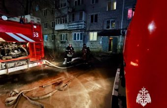 В Тверской области пожарные потушили квартиру за 15 минут В Тверской области пожарные потушили квартиру за 15 минут