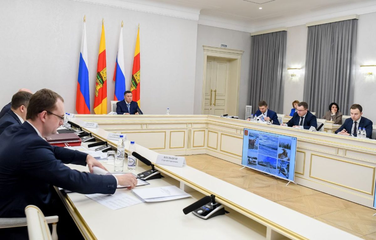 Игорь Руденя провёл заседание Президиума Правительства Тверской области