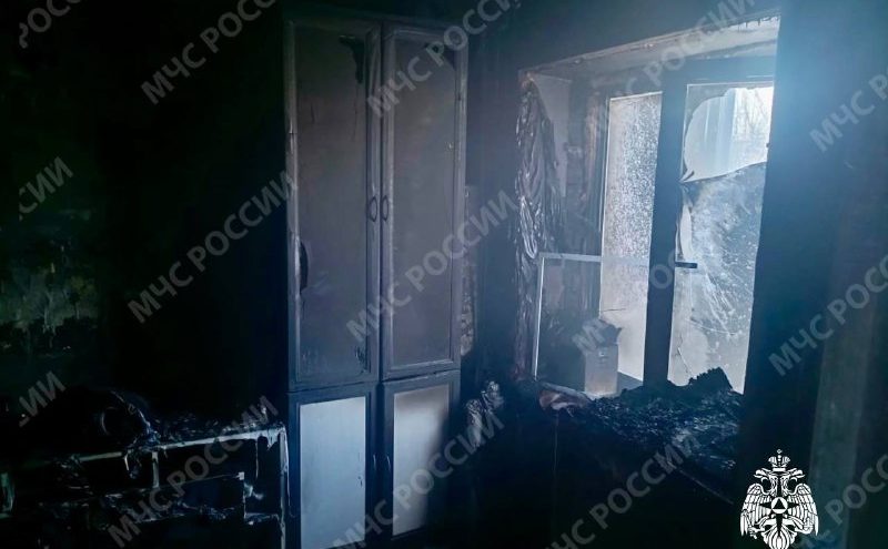 Пожар в многоквартирном доме унес жизнь женщины