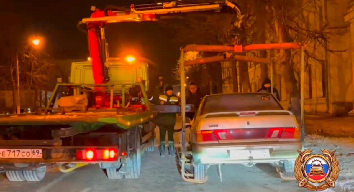 За ночь в Твери поймали трёх пьяных водителей