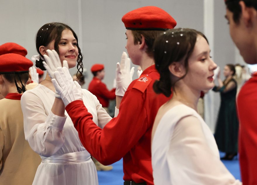 В Тверской области прошел первый Юнармейский бал